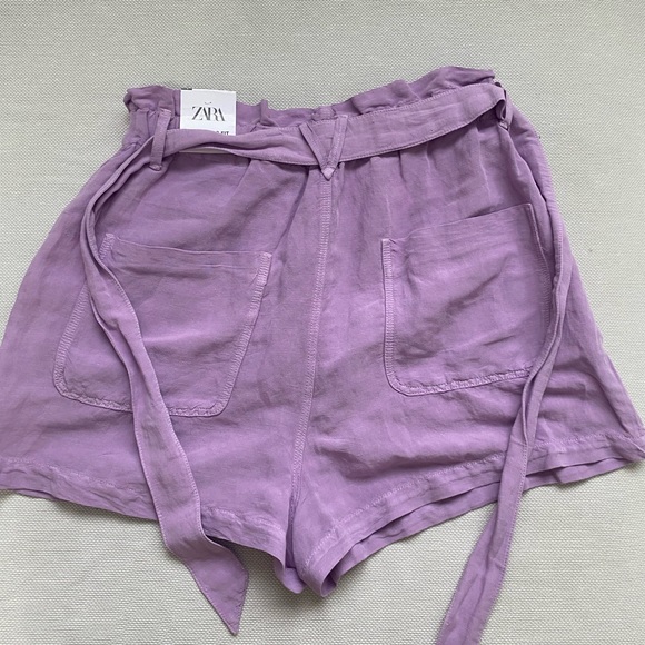 🛍️NEW ZARA HIGH WAISTED SHORTS - Picture 4 of 5